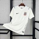 Camisa Corinthians Home 2026/27 - Nike Torcedor Masculina - Branca/Preta