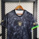 Camisa Seleção Brasil Edição Especial Neymar 23/2024 - Prince Torcedor Masculina - Preta/Verde