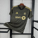 Camisa Los Angeles FC Home 2026/27 - Adidas Torcedor Masculina - Preta/Dourada