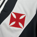 Camisa Vasco da Gama 2025/26 - Kappa Torcedor Masculina - Preta/Branca
