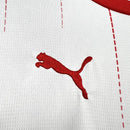Camisa RB Leipzig Home 2026/27 - Puma Torcedor Masculina - Branca/Vermelha