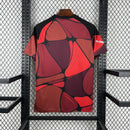 Camisa Flamengo Pré Jogo 2026/27 - Adidas Torcedor Masculina - Vermelha/Preta