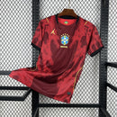 Camisa Seleção Brasil Goleiro 2026/27 - Jordan Torcedor Masculina - Vermelha/Amarela