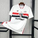 Camisa São Paulo Home 2026/27 - New Balace Torcedor Masculina - Branca/Preta