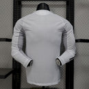 Camisa Real Madrid 25/26 - Versão Jogador Manga Comprida