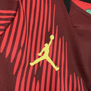Camisa Seleção Brasil Goleiro 2026/27 - Jordan Torcedor Masculina - Vermelha/Amarela