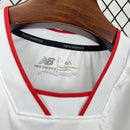 Camisa São Paulo Home 2026/27 - New Balace Torcedor Masculina - Branca/Preta