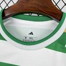 Camisa Celtic Home 2026/27 - Adidas Torcedor Masculina - Branca/Verde
