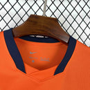 Camisa Seleção Holanda Home 2026/27 - Nike Torcedor Masculina - Laranja/Azul