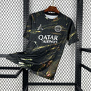 Camisa PSG Edição Especial 2026/27 - Jordan Torcedor Masculina - Preta/Amarela